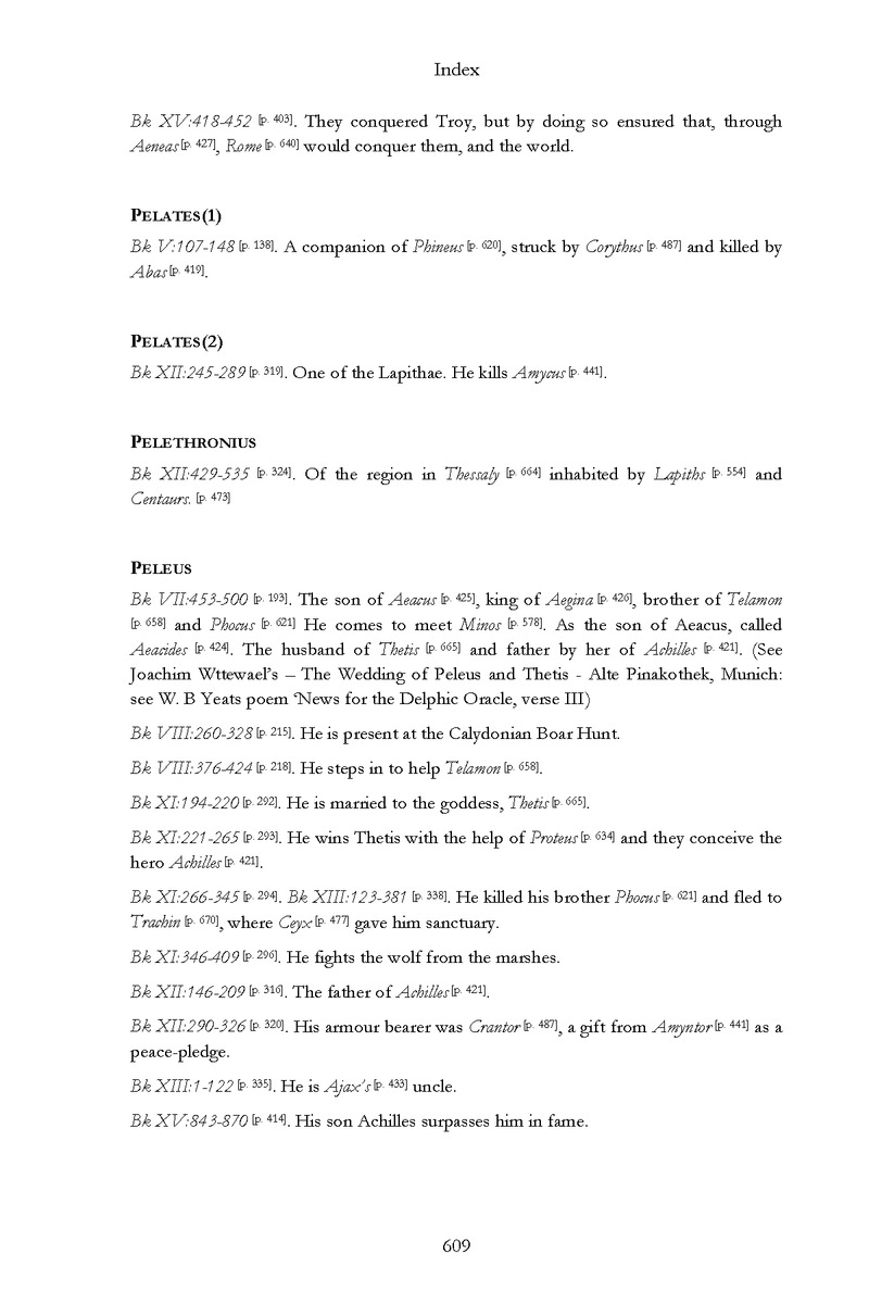 Ovid: The Metamorphoses - Page 609